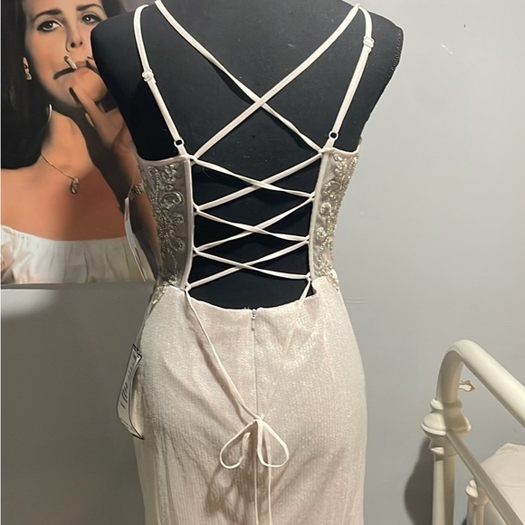 Corset Prom Dress - Picture 4 of 6